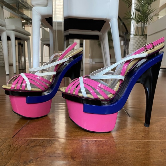 versace platform heels